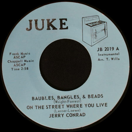 Jerry Conrad - Baubles, Bangles, & Beads / On The Street Where You Live / Tenderly side A