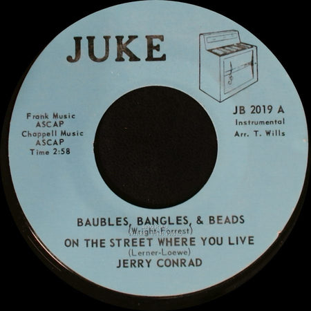 Jerry Conrad - Baubles, Bangles, & Beads / On The Street Where You Live / Tenderly side A