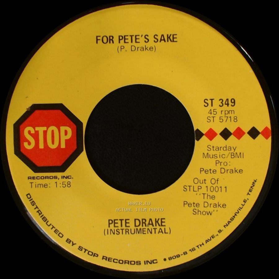 Pete Drake - Lay Lady Lay / For Pete's Sake side A