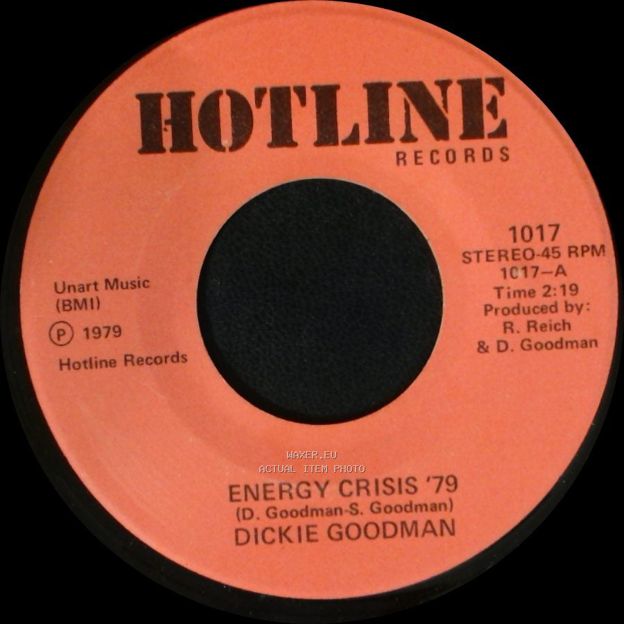Dickie Goodman - Pain / Energy Crisis '79 side A