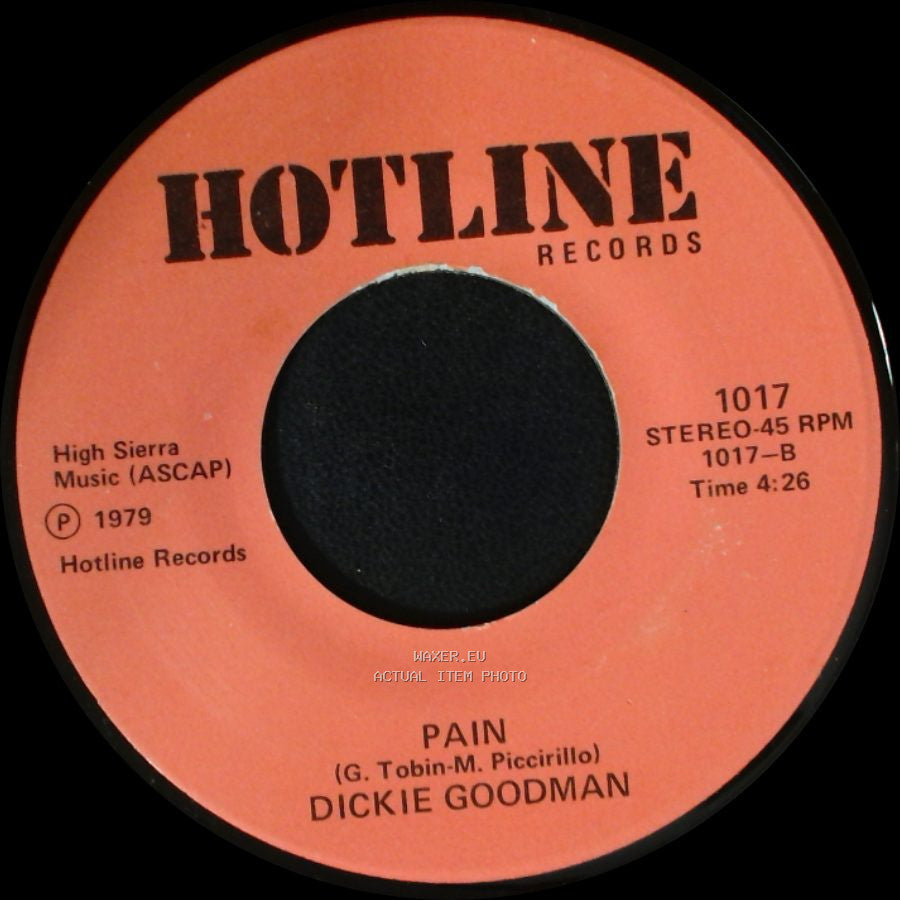 Dickie Goodman - Pain / Energy Crisis '79 side B