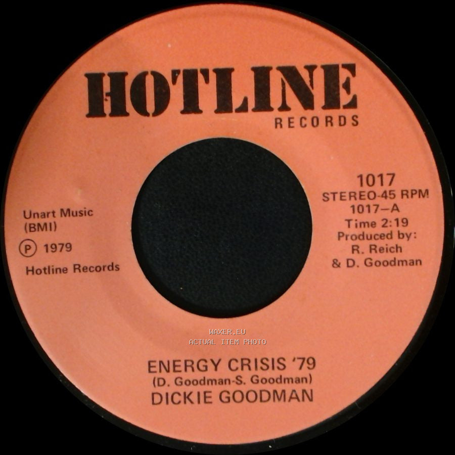 Dickie Goodman - Pain / Energy Crisis '79 side A