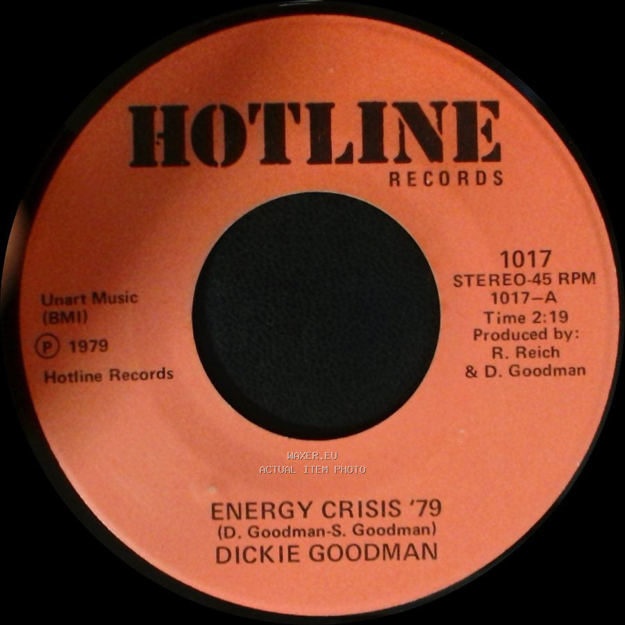 Dickie Goodman - Pain / Energy Crisis '79 side B