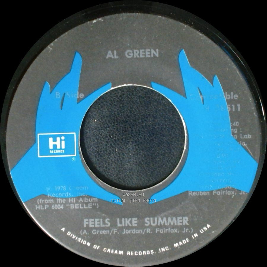 Al Green - I Feel Good / Feels Like Summer side B