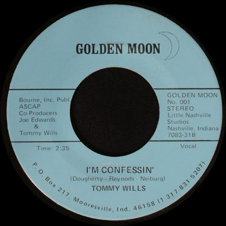 Tommy Wills - I'm Confessin' / Swingin' Yakety Sax side A