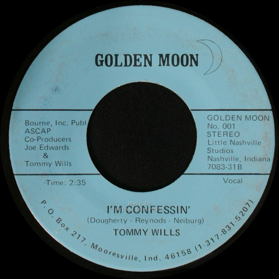 Tommy Wills - Swingin' Yakety Sax / I'm Confessin' side B