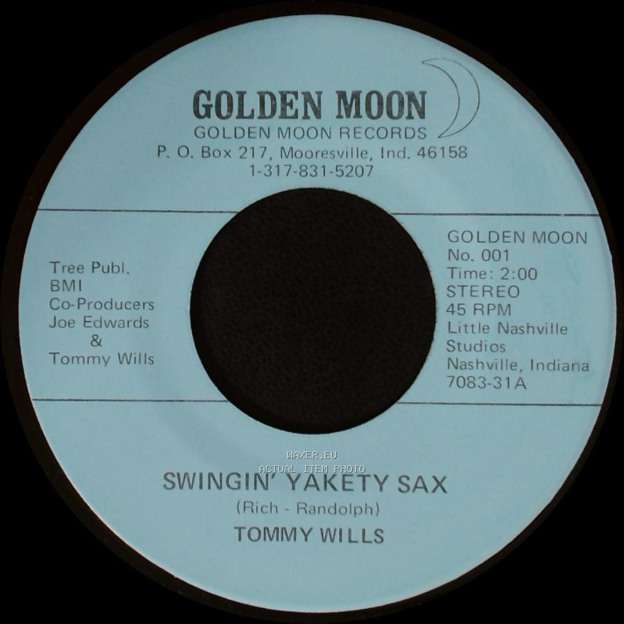 Tommy Wills - I'm Confessin' / Swingin' Yakety Sax side B