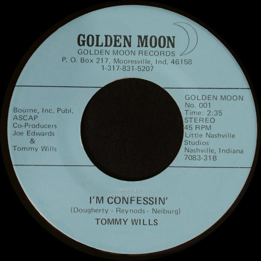 Tommy Wills - Swingin' Yakety Sax / I'm Confessin' side A