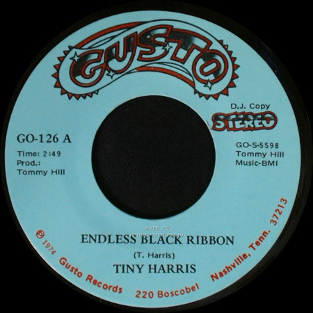 Tiny Harris - Endless Black Ribbon / Double Clutchin' Truck Line side A