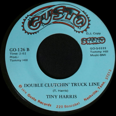 Tiny Harris - Endless Black Ribbon / Double Clutchin' Truck Line side B