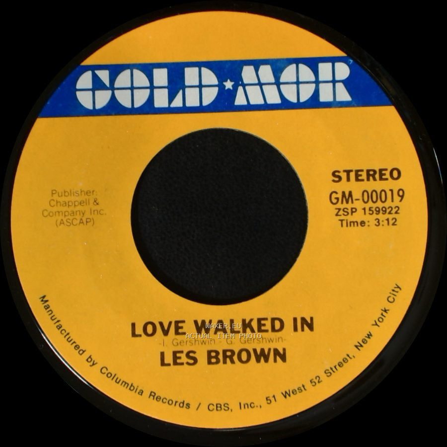 Les Brown - Love Walked In / Somebody Loves Me side A