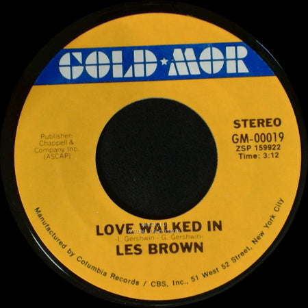 Les Brown - Love Walked In / Somebody Loves Me side B