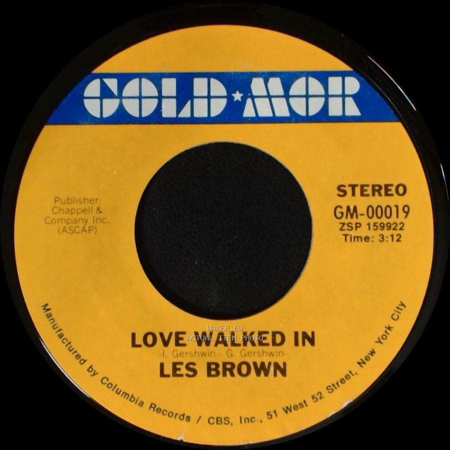 Les Brown - Love Walked In / Somebody Loves Me side B
