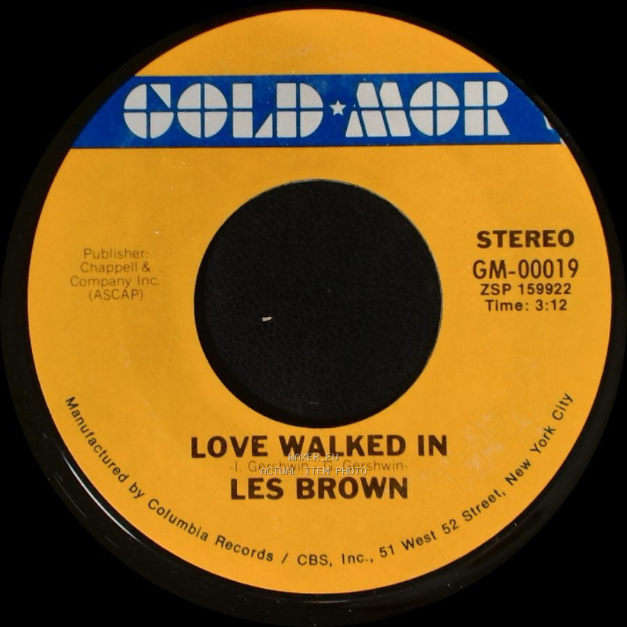 Les Brown - Love Walked In / Somebody Loves Me side B