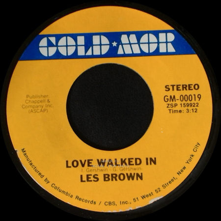 Les Brown - Love Walked In / Somebody Loves Me side B
