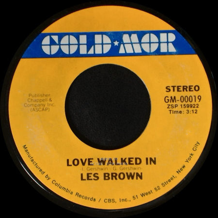 Les Brown - Love Walked In / Somebody Loves Me side A