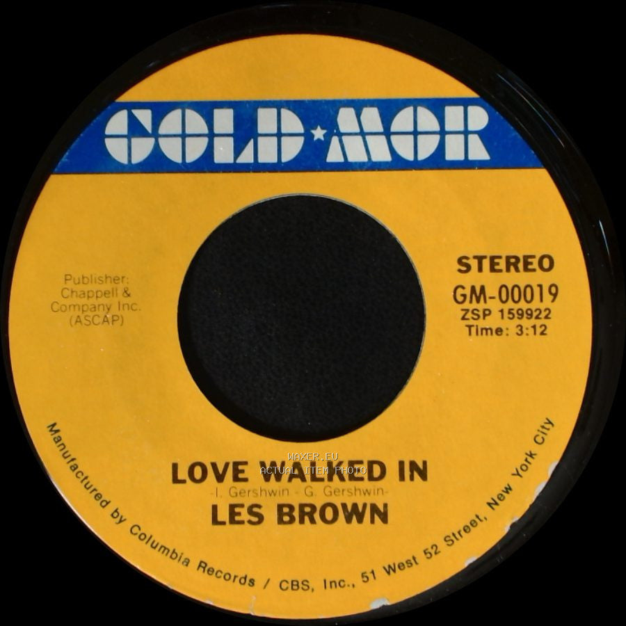 Les Brown - Love Walked In / Somebody Loves Me side B