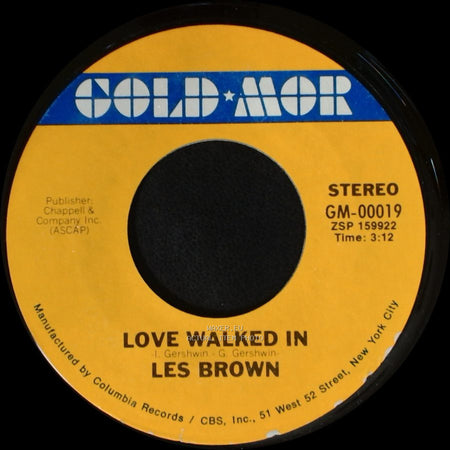 Les Brown - Love Walked In / Somebody Loves Me side B