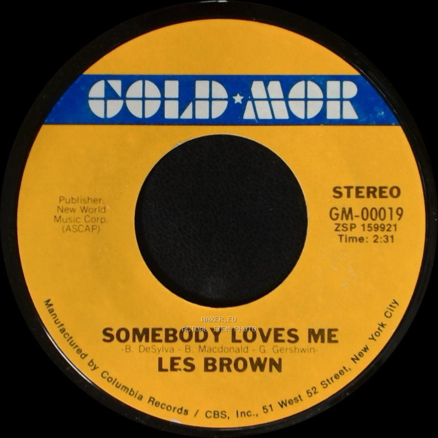 Les Brown - Love Walked In / Somebody Loves Me side B