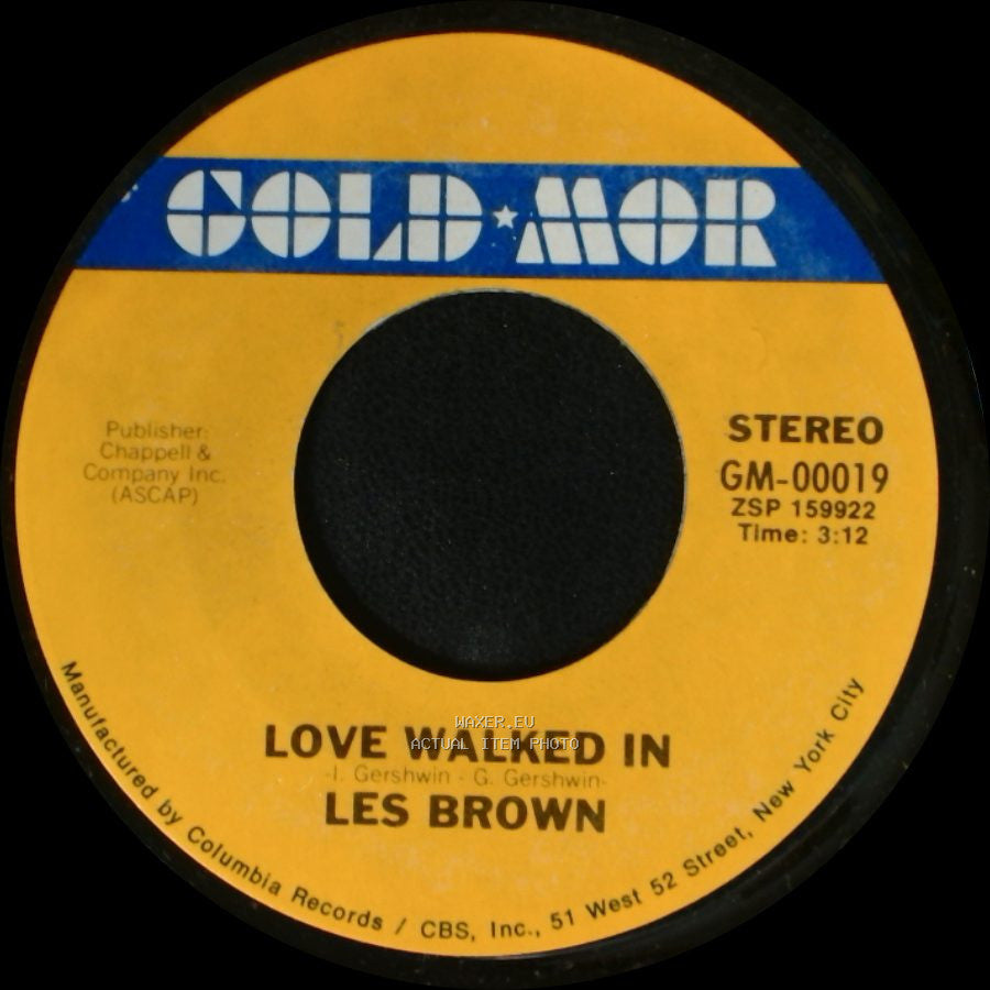 Les Brown - Love Walked In / Somebody Loves Me side A