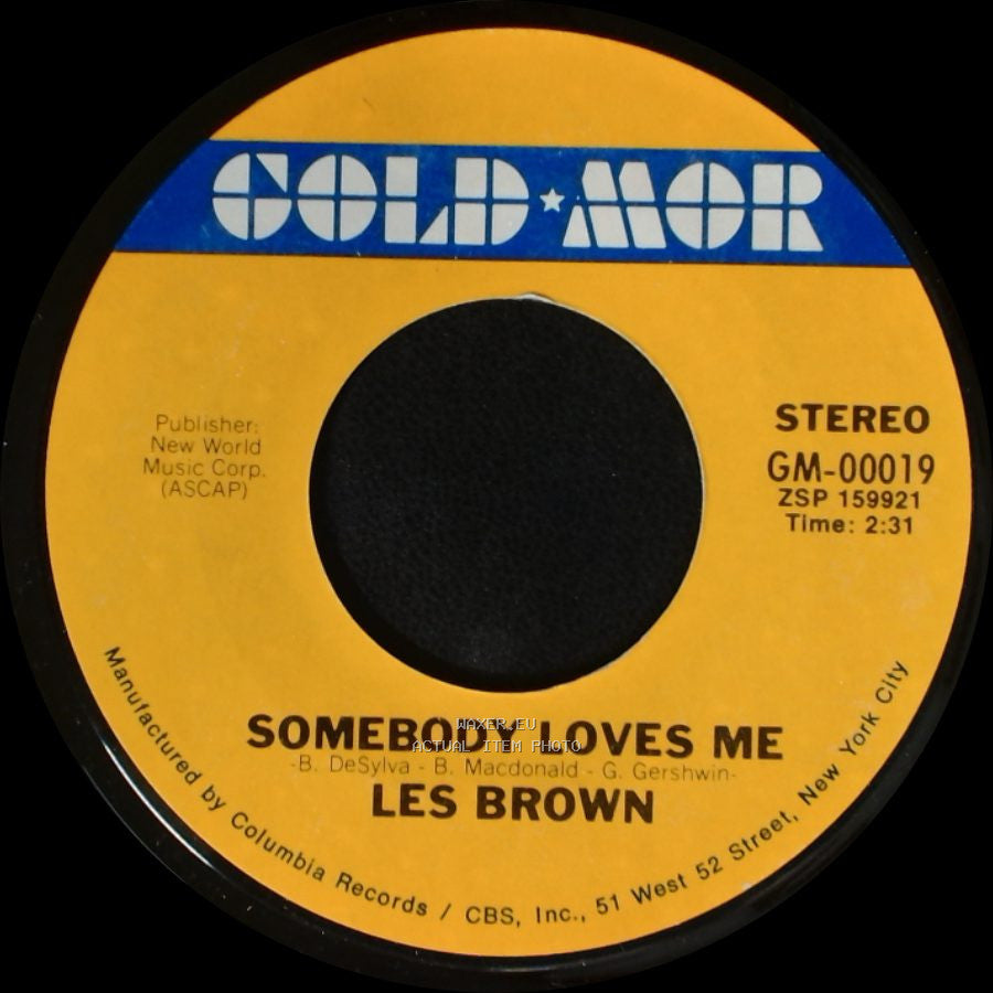 Les Brown - Love Walked In / Somebody Loves Me side B