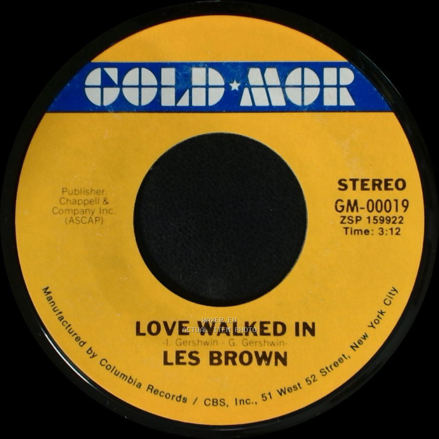 Les Brown - Love Walked In / Somebody Loves Me side B