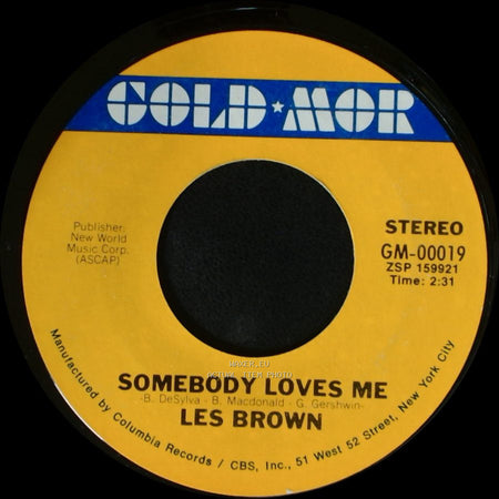 Les Brown - Love Walked In / Somebody Loves Me side B