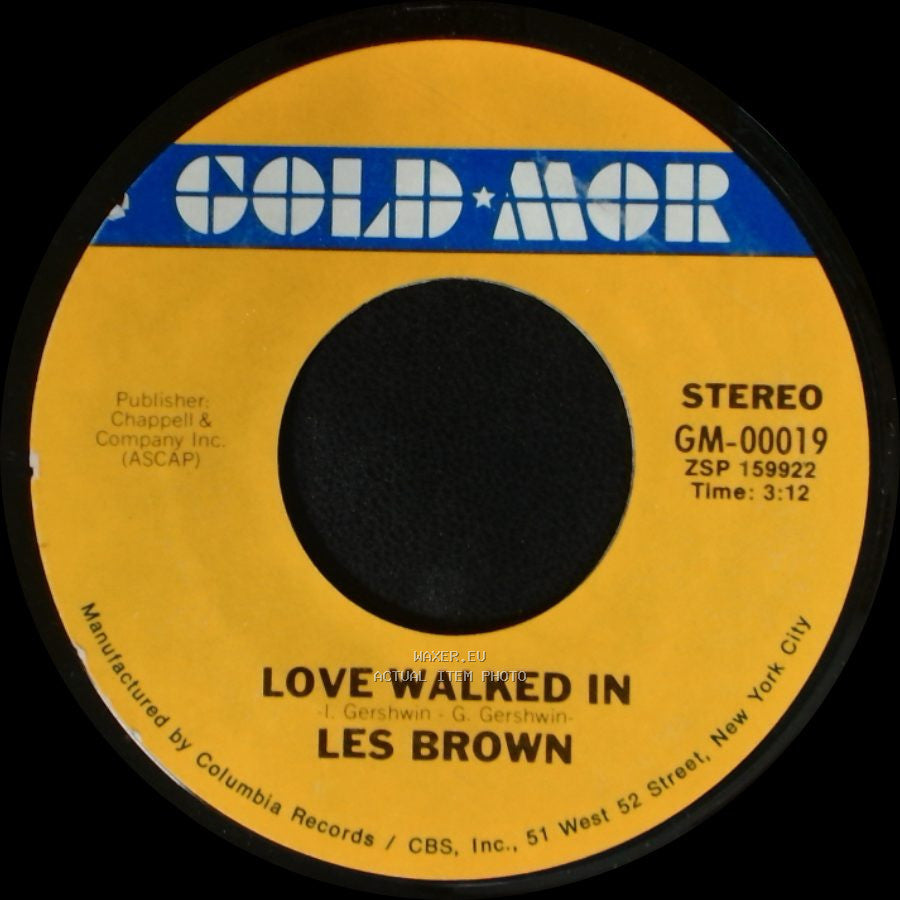 Les Brown - Love Walked In / Somebody Loves Me side A