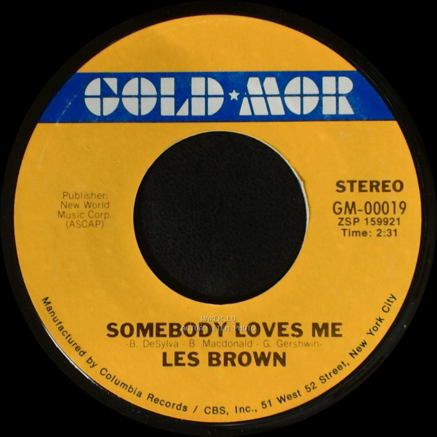 Les Brown - Love Walked In / Somebody Loves Me side B