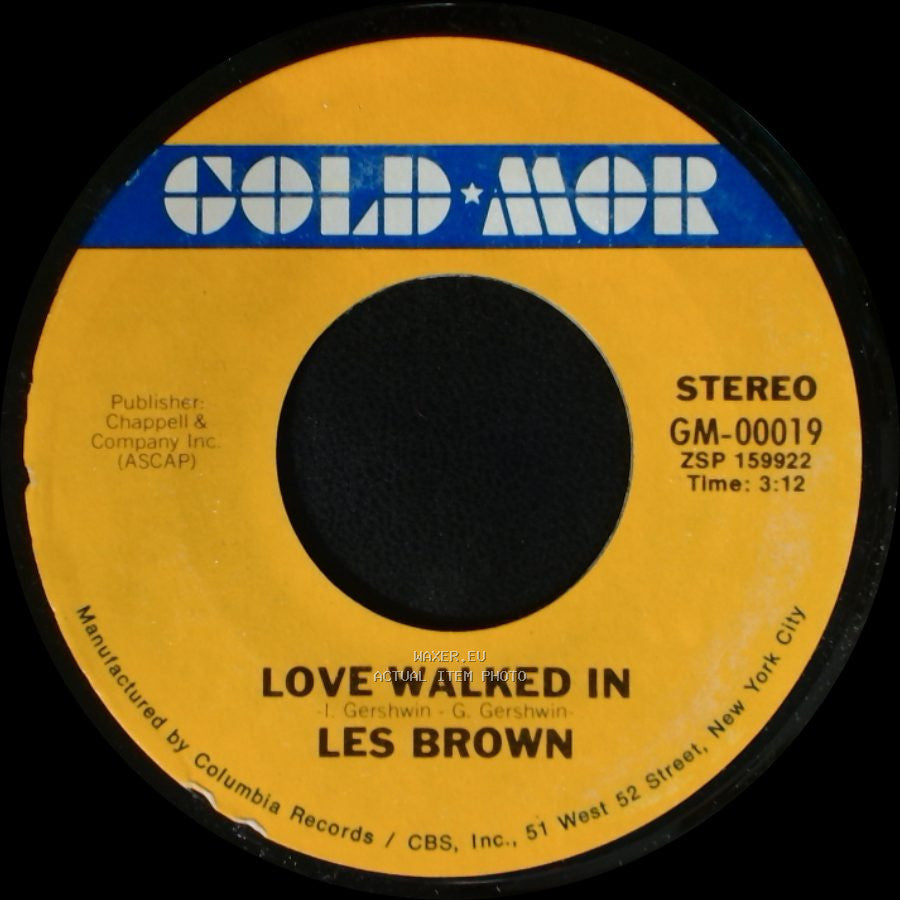 Les Brown - Love Walked In / Somebody Loves Me side A