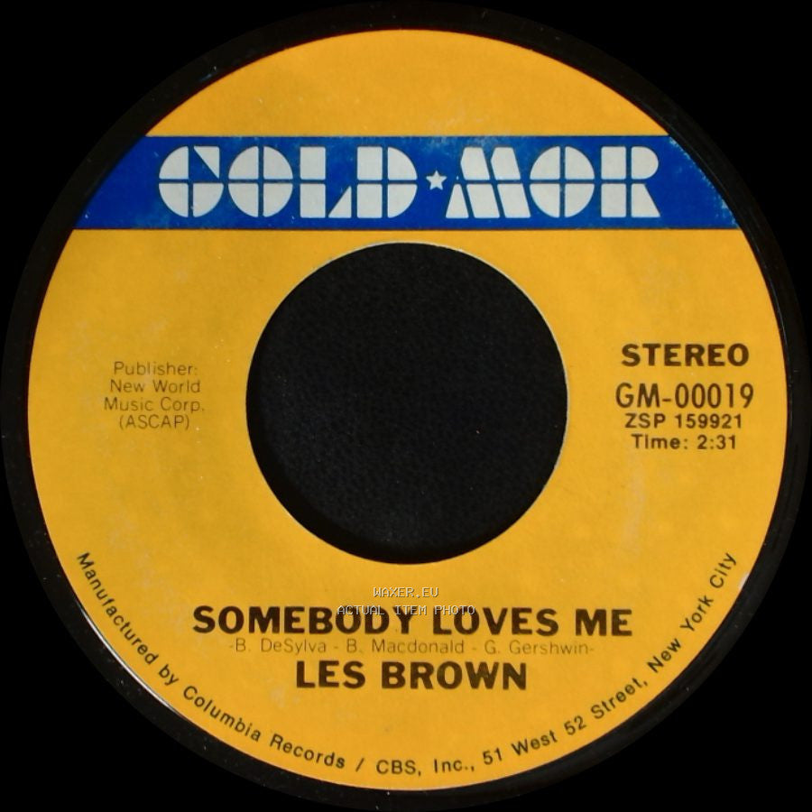 Les Brown - Love Walked In / Somebody Loves Me side B