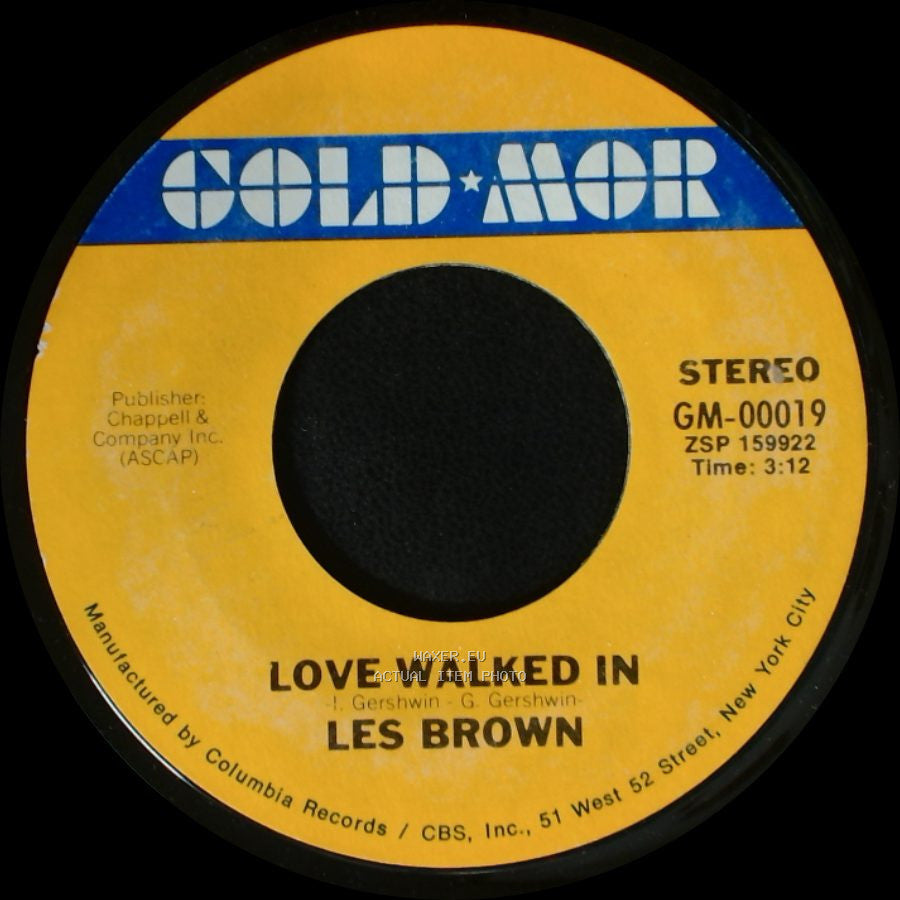 Les Brown - Love Walked In / Somebody Loves Me side B