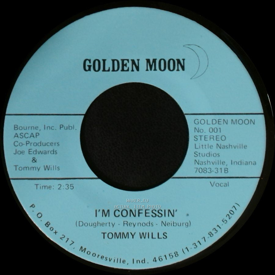 Tommy Wills - Swingin' Yakety Sax / I'm Confessin' side B