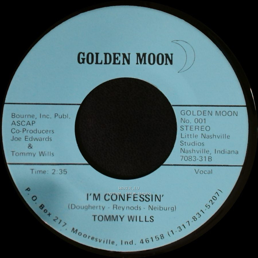 Tommy Wills - Swingin' Yakety Sax / I'm Confessin' side B