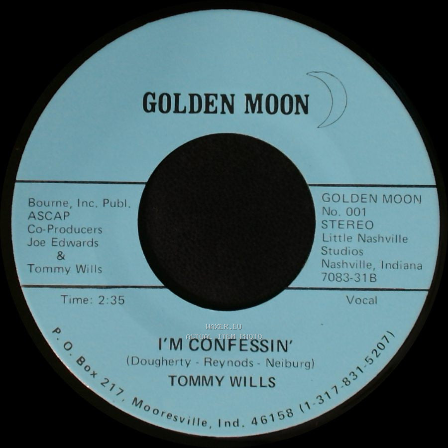 Tommy Wills - Swingin' Yakety Sax / I'm Confessin' side B