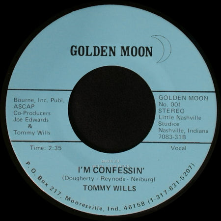 Tommy Wills - Swingin' Yakety Sax / I'm Confessin' side B