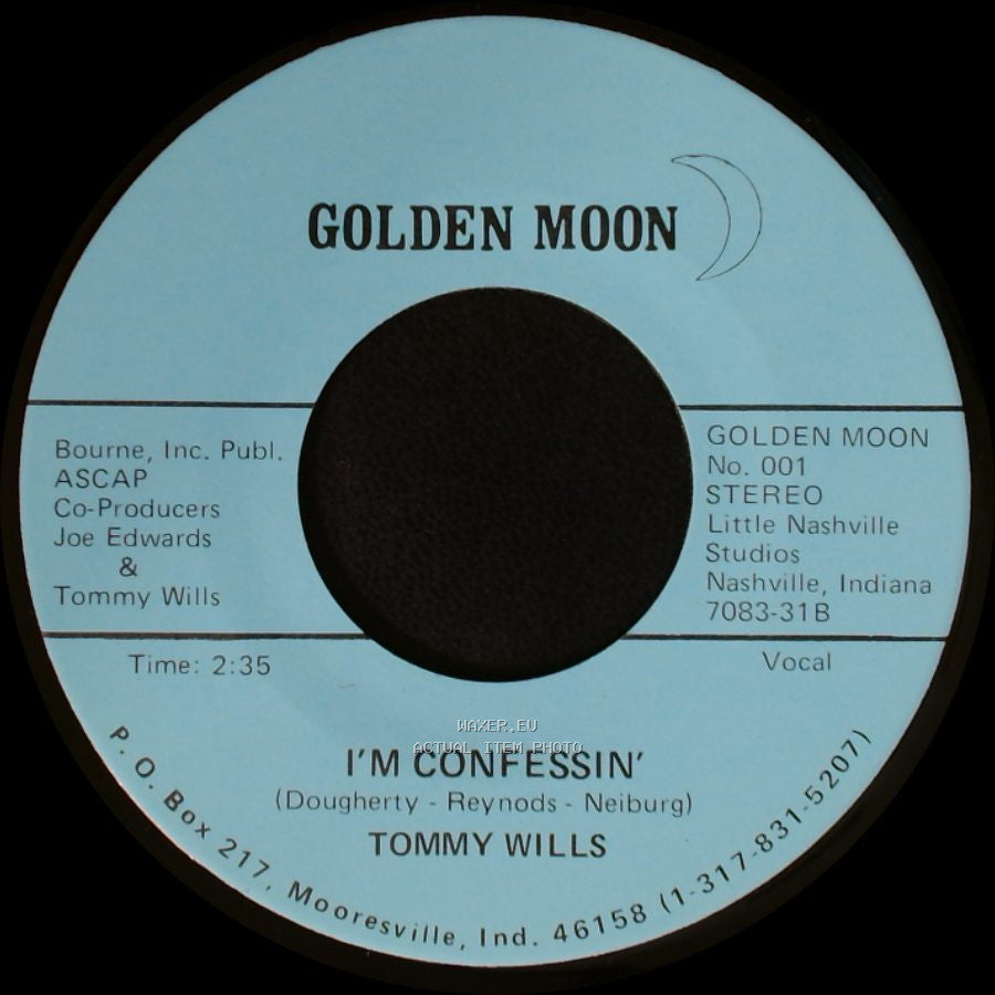 Tommy Wills - Swingin' Yakety Sax / I'm Confessin' side B