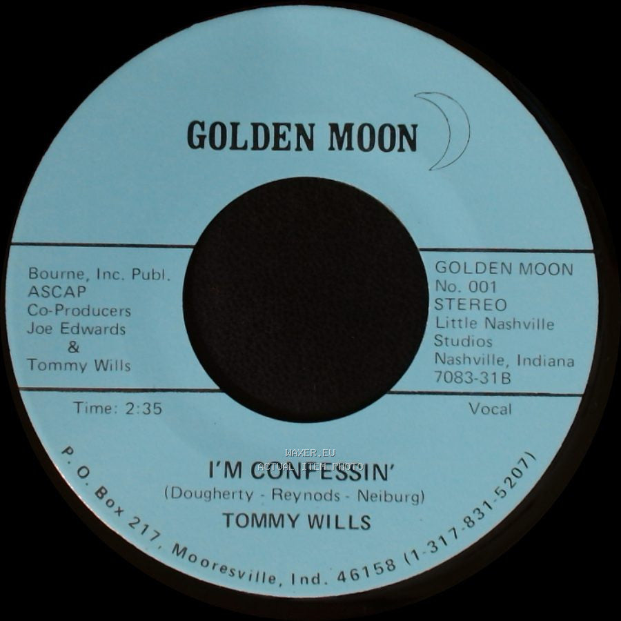 Tommy Wills - Swingin' Yakety Sax / I'm Confessin' side B