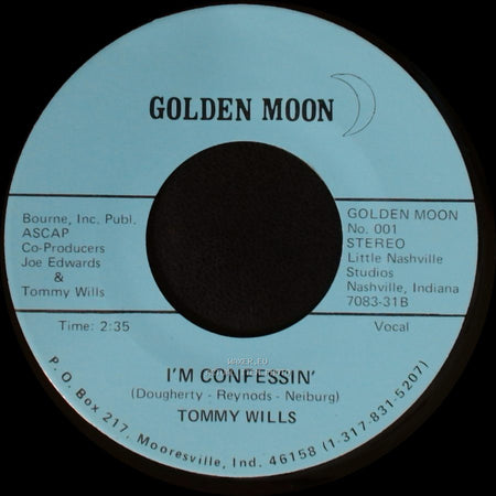 Tommy Wills - Swingin' Yakety Sax / I'm Confessin' side B