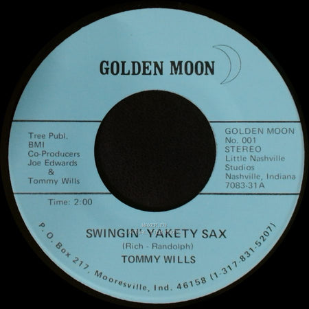 Tommy Wills - I'm Confessin' / Swingin' Yakety Sax side A
