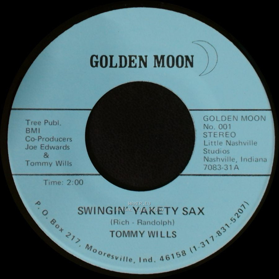 Tommy Wills - I'm Confessin' / Swingin' Yakety Sax side A