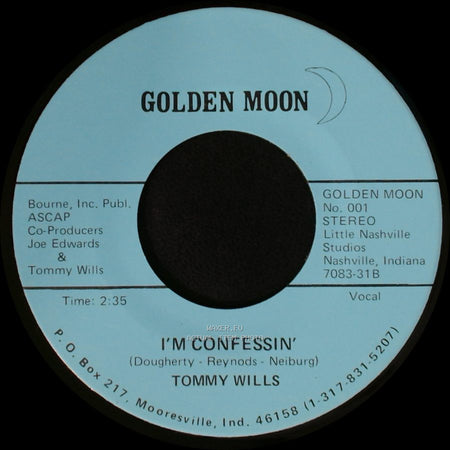 Tommy Wills - I'm Confessin' / Swingin' Yakety Sax side B