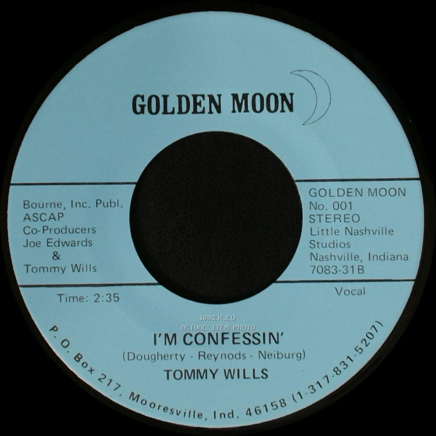 Tommy Wills - Swingin' Yakety Sax / I'm Confessin' side B