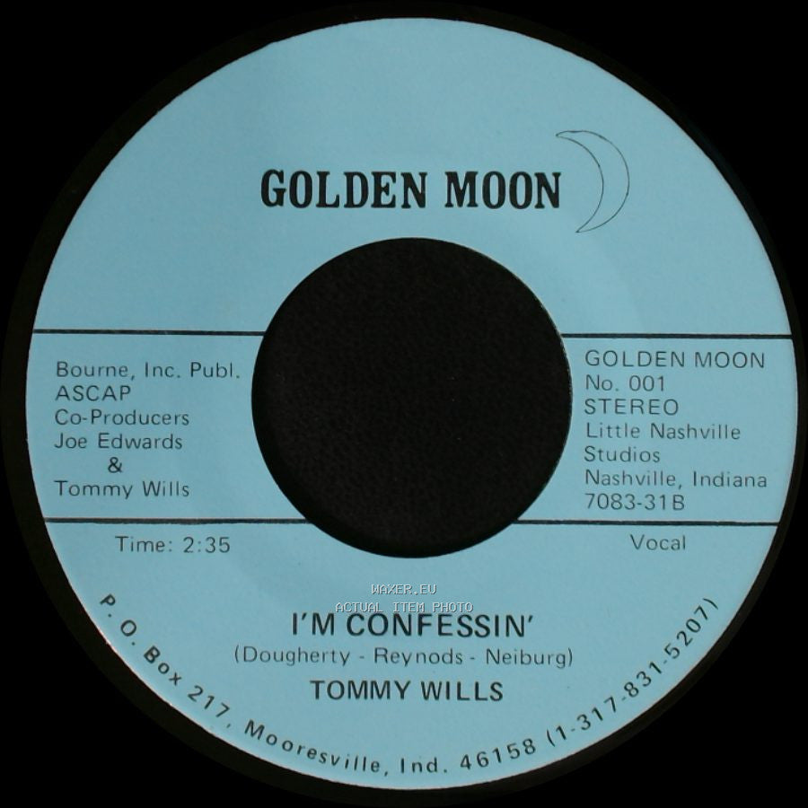 Tommy Wills - Swingin' Yakety Sax / I'm Confessin' side B