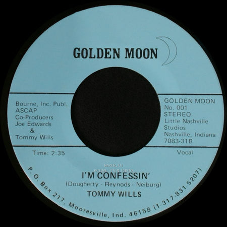 Tommy Wills - Swingin' Yakety Sax / I'm Confessin' side B
