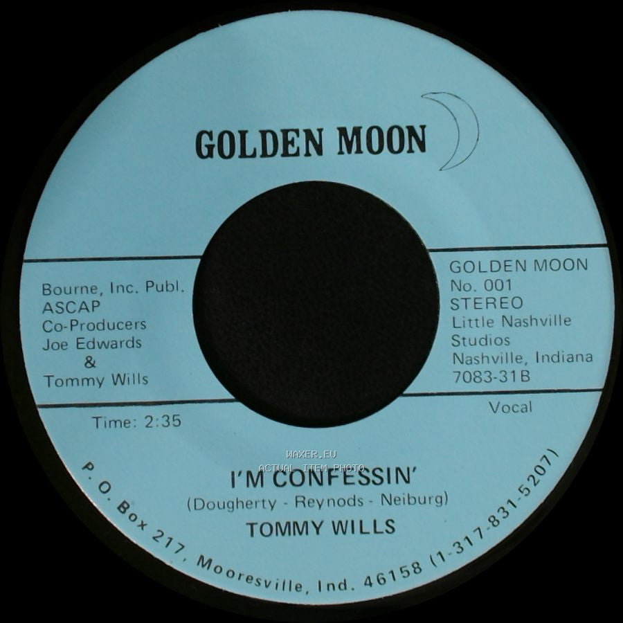 Tommy Wills - Swingin' Yakety Sax / I'm Confessin' side B