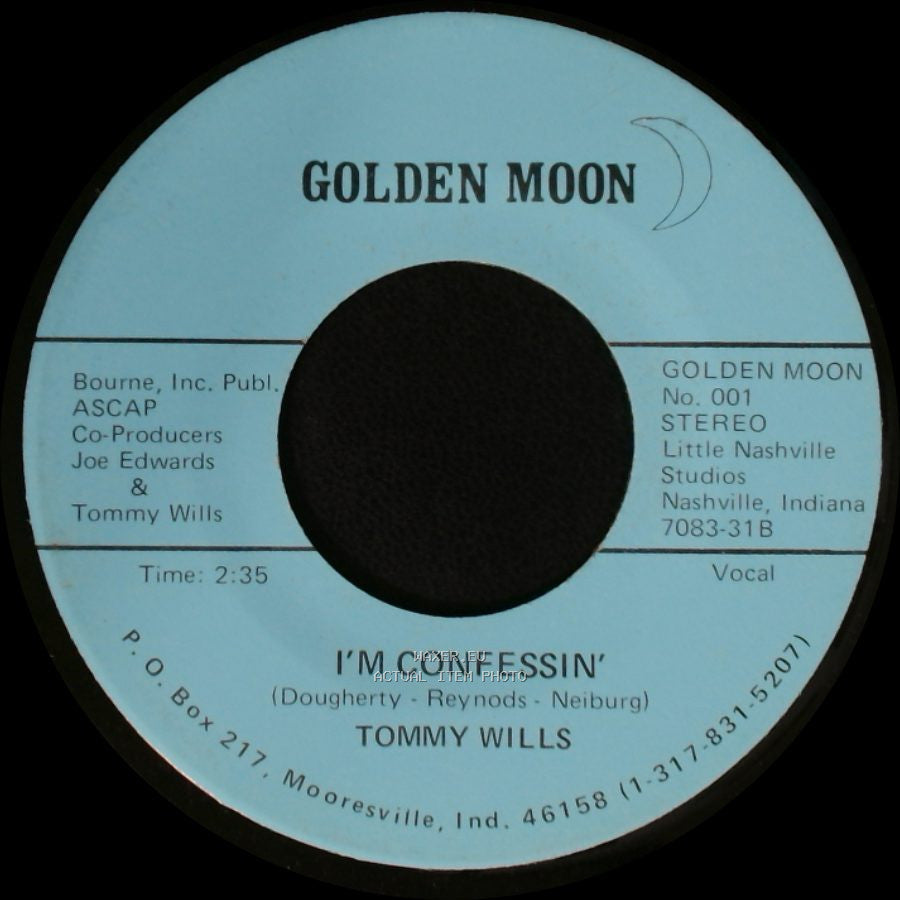 Tommy Wills - Swingin' Yakety Sax / I'm Confessin' side A