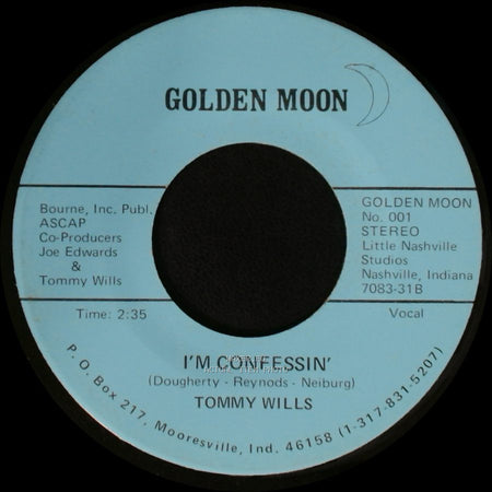 Tommy Wills - Swingin' Yakety Sax / I'm Confessin' side A