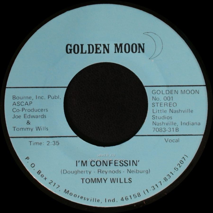 Tommy Wills - Swingin' Yakety Sax / I'm Confessin' side A