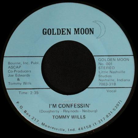 Tommy Wills - Swingin' Yakety Sax / I'm Confessin' side A